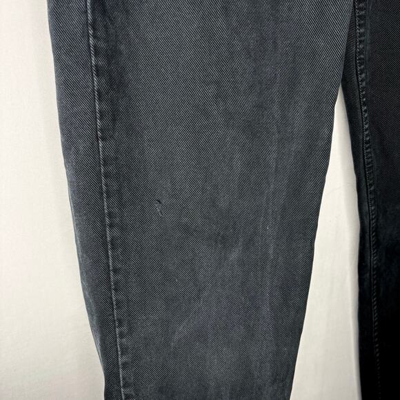 Levi’s Silvertab Black Jeans Loose Denim Pants Size 7 28x31 Vintage Y2K 90s USA - Picture 12 of 13